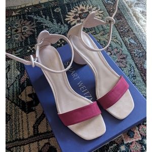 Stuart Weitzman Kendra, in garnet/moare